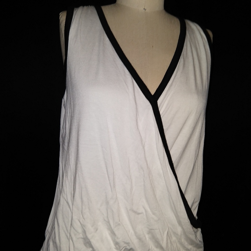 NWT Flattering Hi-Lo Wrap Tank